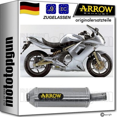 ARROW AUSPUFF ZUGELASSEN MAXI RACE-TECH ALUMINIUM KAWASAKI ER6F ER-6F 2011 11