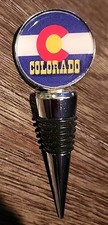 Colorado Mount Evans Wine Bottle Stopper Perfect for House Warming Gift NEW