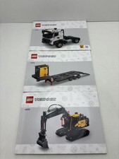 LEGO® Bauanleitung Technic 42175 Volvo FMX Truck & EC230 Exa Instruction NEU 388