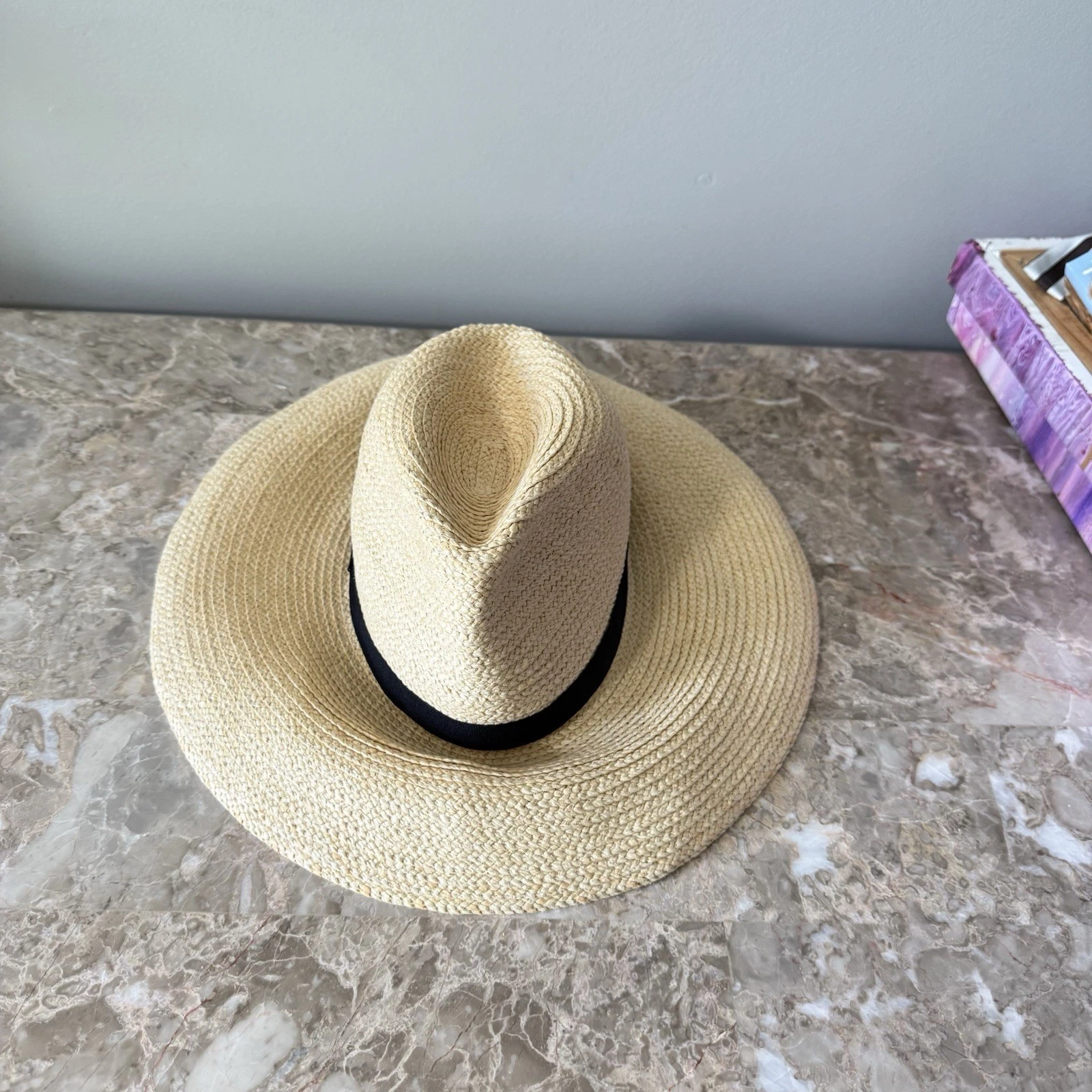 Hatattack Wide Brim Sun Hat vacation restort Tan Hat One Size Attack New
