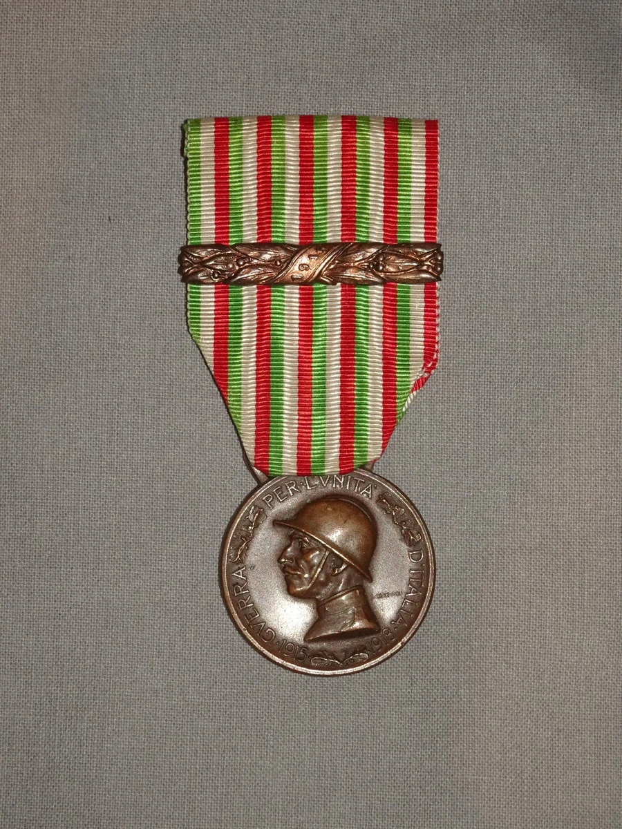 MEDAILLE D'ARGENT POUR LA VALEUR MILITAIRE ROYAUME D'ITALIE