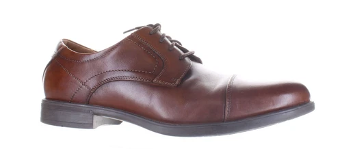 Florsheim Mens Medfield Brown Oxford Dress Shoe Size 10.5 (7825775)