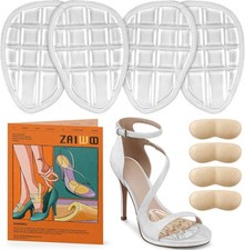 Metatarsal Pads Women, Ball of Foot Cushions, High Heel Inserts, All Clear