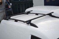 Schwarze DachträGer QuerträGer FüR Ford Transit Tourneo Custom LWB 2018-2023