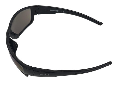 Timberland Mens Rectangle Shiny Black Plastic Sunglass TB7171. 1X - Picture 5 of 13