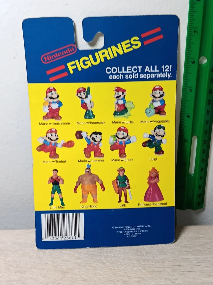 *ENVÍO GRATUITO* 1989 SUPER MARIO + FIREBALL Oficial Nintendo Applause ~ RARO ~ Foto 2 de 3