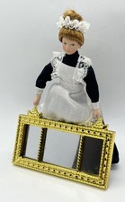 Dolls house REDUCED over mantel mirror over mantle mirror in 1/12th Scale. 