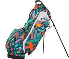 PING 2025 Hoofer Stand Bag Heather Grey/Black  Multi Splash New