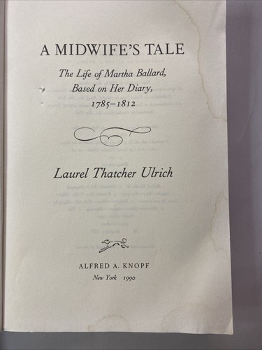 A Midwife's Tale by Laurel Thatcher Ulrich - Imagen 3 de 5