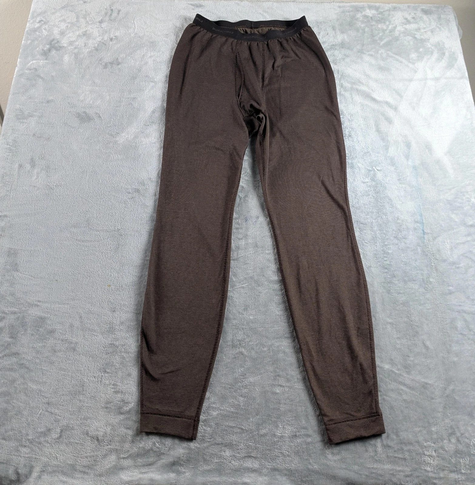 Patagonia Capilene Performance Base Layer Mens Large Brown Thermal USA Made