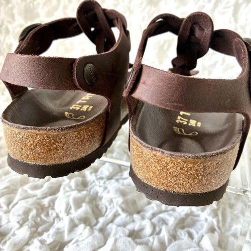 Birkenstock Women Kairo TATAMI Brown Leather Sandals Size 37 US 6 Braided thong - Picture 5 of 12