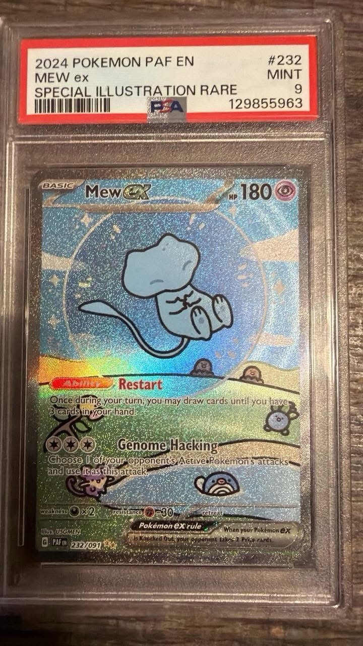 Mew ex 2024 Scarlet & Violet: Paldean Fates #232/091 Special