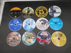 Wii 12 Disc Only Lot Mario Galaxy 1 & 2 , Smash Bros  , Wii Sports AS-IS Look !!