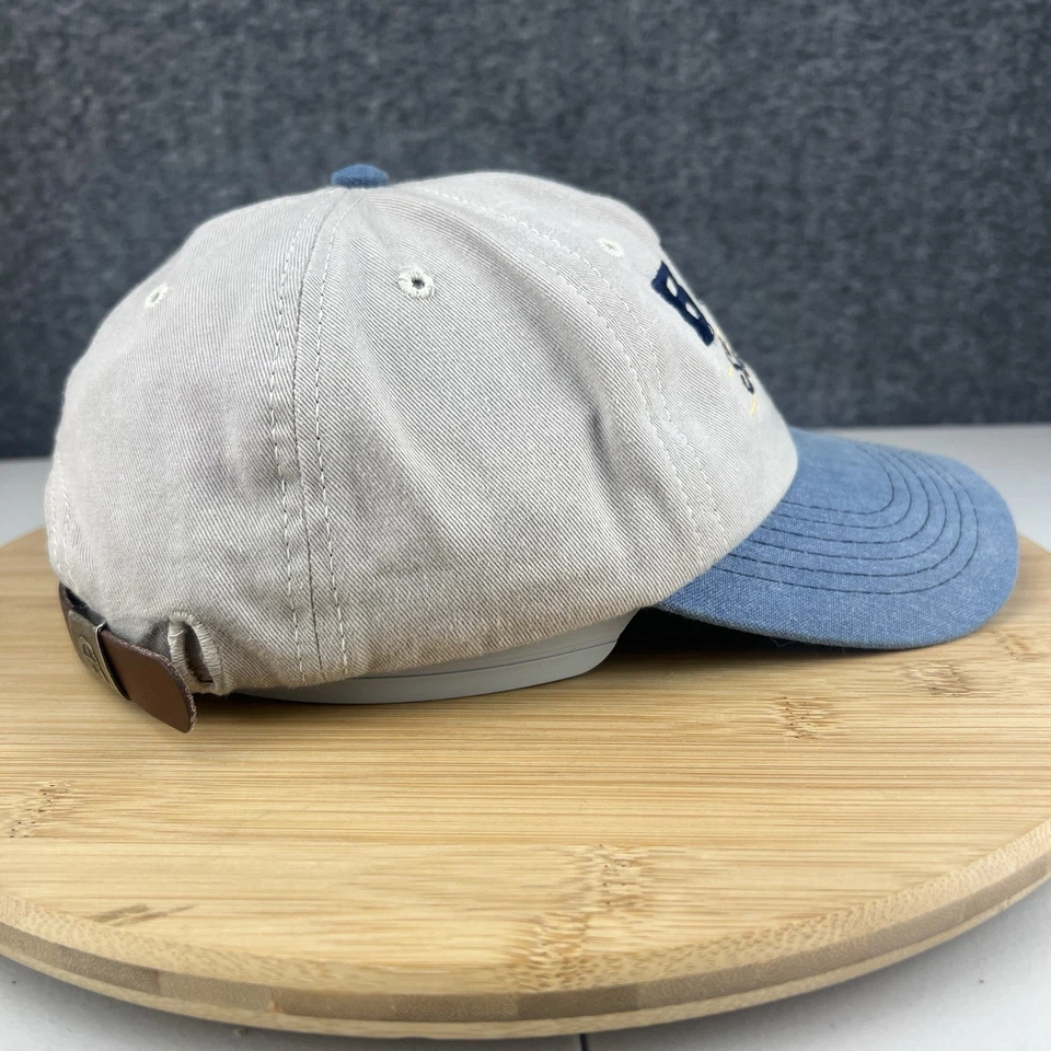 Gorra de fútbol vintage de 1980 BYU Cougars gorra de cuero con correa doblada hecha en EE. UU. Foto 2 de 4