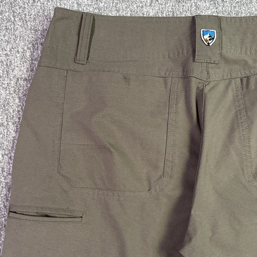 Pantalones Kuhl Para Hombre 32 Caqui Silenciador Resistente al Agua Elastizados Ligeros Ripstop - Imagen 9 de 17