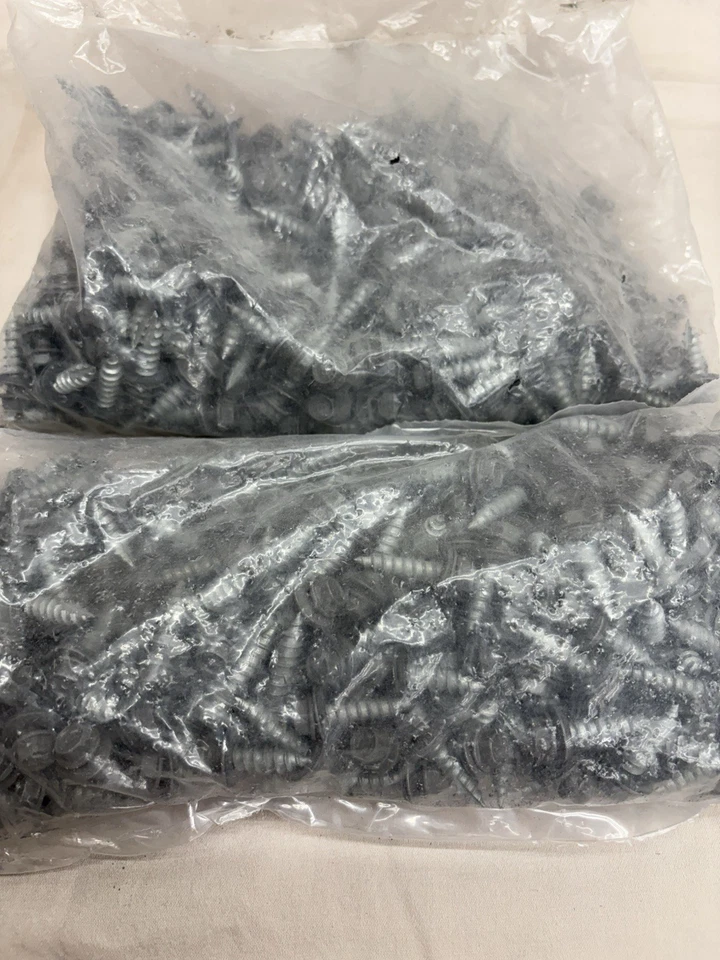 1250 tornillos metálicos para techos (5 bolsas) Foto 4 de 4