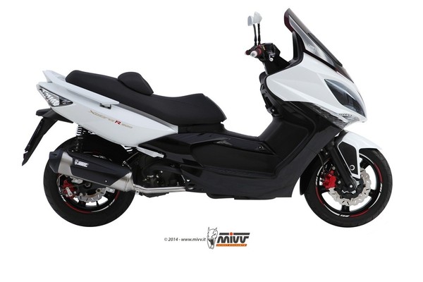 AuspuffendstüCk Mivv Urban Inox Kymco Xciting 500 2009 2010 2011-image