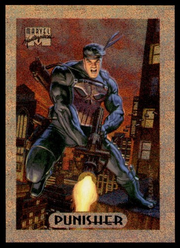 1994 Marvel Masterpieces BRONZE HOLOFOIL Punisher #6 C18