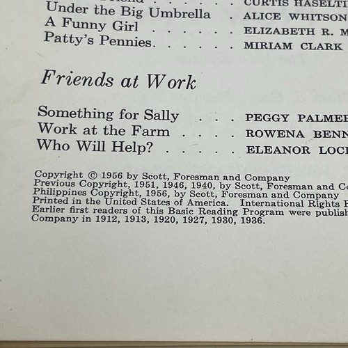 The New Our New Friends Dick and Jane Basic Reader 1956 HC Illustrated - Picture 8 of 17