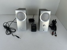 Bose Companion 2 Series II Multimedia Computer Speakers Silver Tested Working