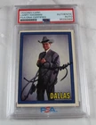 Larry Hagman Authentic Autographed PSA/DNA Auto 1982 Donruss Dallas Card