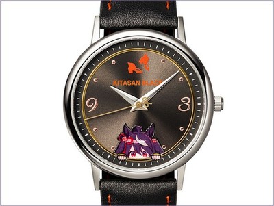 ウマ娘プリティーダービー Kitasan Black 腕時計 Uma Musume Pretty Derby Original Watch Kitasan Black Model with