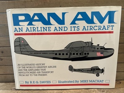 Pan Am Airline Aircraft R.E.G. Davies 1987 Aviation History Book New Old Stock