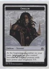 Emblem - Tezzeret Magic: Aether Revolt AER Tokens #E004