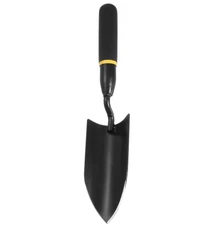 HARFINGTON 2PCS Mini Metal Hand Shovel Trowel Set 11" for Gardening, Yellow