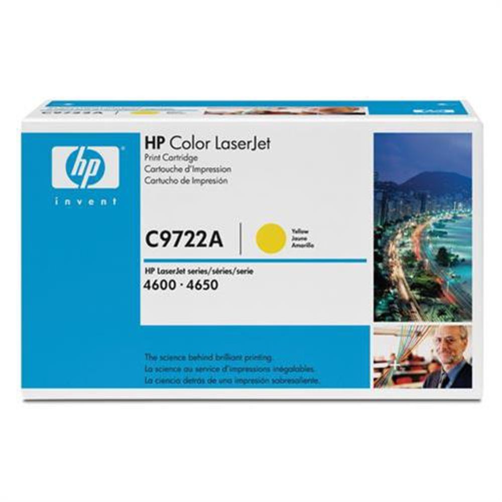 HP Toner gelb HV CLJ4600 C9722A 18690₽