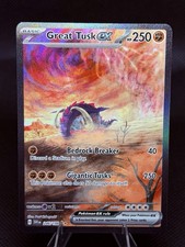 Great Tusk EX 246/198 Sv01: Scarlet & Violet Base Set Holo on eBay
