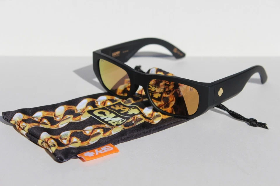 Gafas de sol SPY OPTICS género Club Midnite mate negro/feliz dorado Spectra NUEVAS Foto 3 de 4