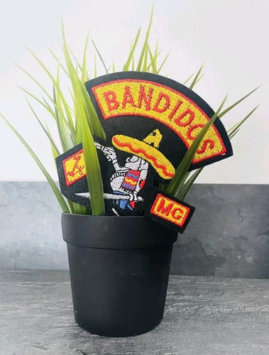 Bandidos Patch Aufnäher MC 1%er Rocker Club Support NEU