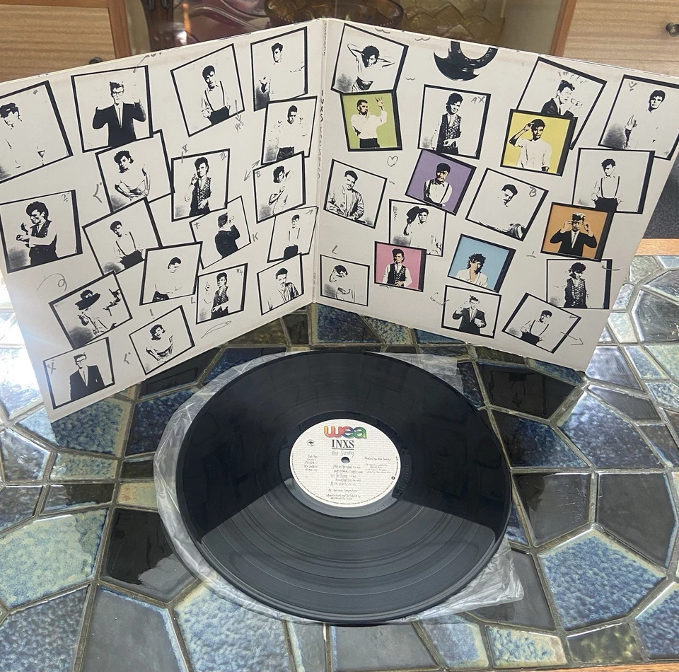 INXS The Swing 1984 Vintage Vinyl LP Record Gatefold Cover Album WEA Records - Image 4 of 4