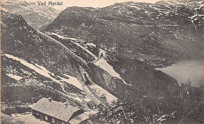 NORGE Norway - Ved Myrdal - Publ. Mittet & Co.