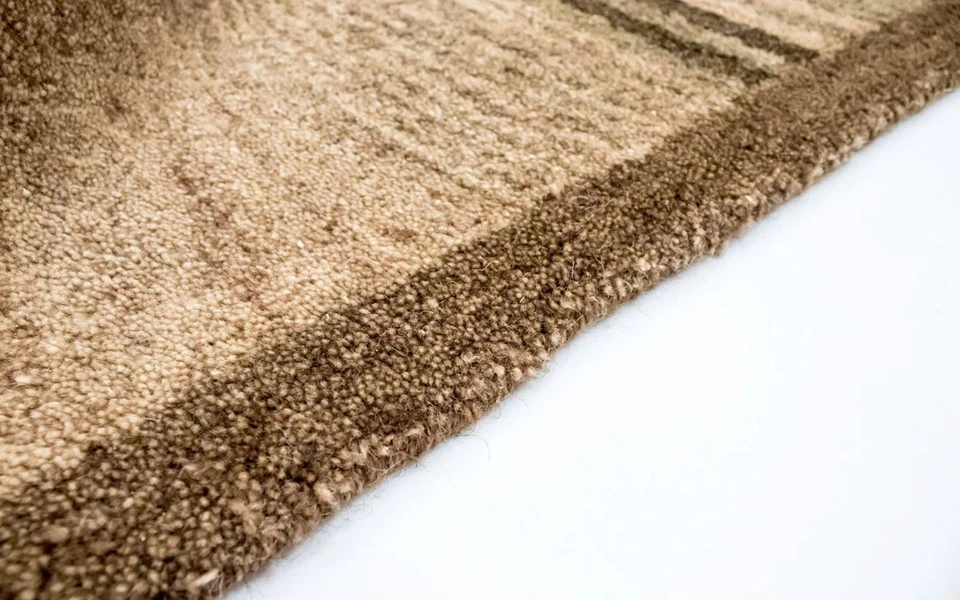 Morgenland Wollteppich - 196 x 139 cm - Beige - Bild 3 von 4