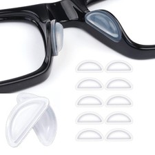 Eyeglass Nose Pads,Silicone Nose Pads for Glasses,Anti-Slip Soft Nose Pads fo...