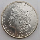 1883-CC Morgan Silver Dollar $1 - Carson City Mint