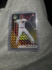 2021 Mosaic Baseball JOSE GARCIA RC CHOICE BLACK GOLD PRIZM 7/8 SSP