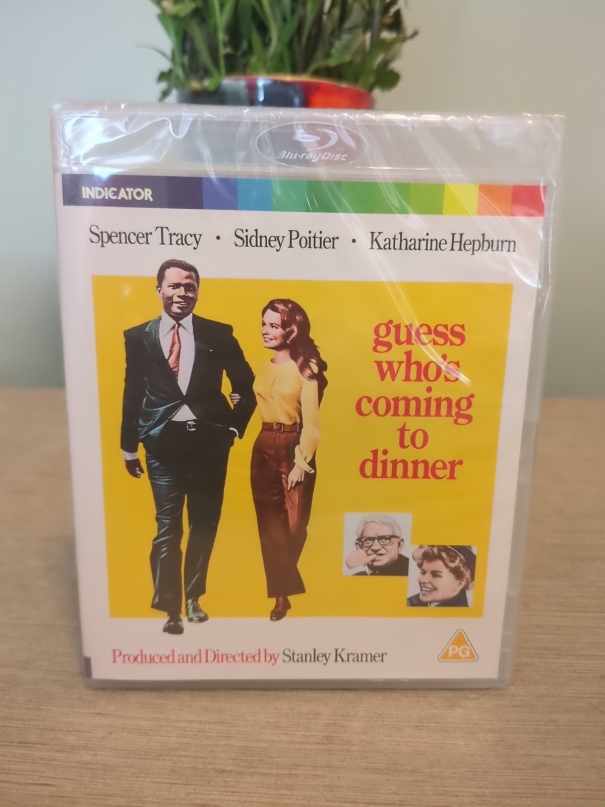 Guess Who's Coming To Dinner. UK Blu-ray Indicator - New & Sealed. Free Post