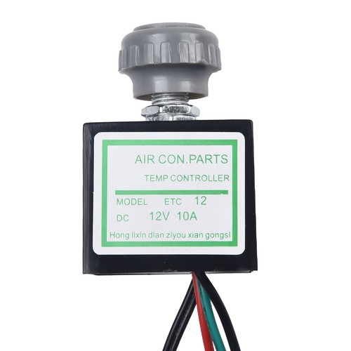 12V 10A Car Air Conditioner Electronic Thermostat Switch Temperature Control Aut - Foto 10 di 19