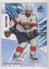 2020-21 Upper Deck SP Game Used Blue Burst 60/165 Keith Yandle #84 01ks