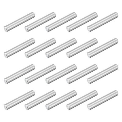 60Pcs M5x30mm 304 Stainless Steel Dowel Pin, Cylindrical Shelf Support Peg Pin