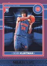 2024-25 Hoops #267 Bobi Klintman Purple