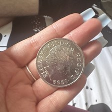 12 UK &pound;5 Five Pounds Coin 1999 Elizabeth II Millennium Anno Domini Uncertified