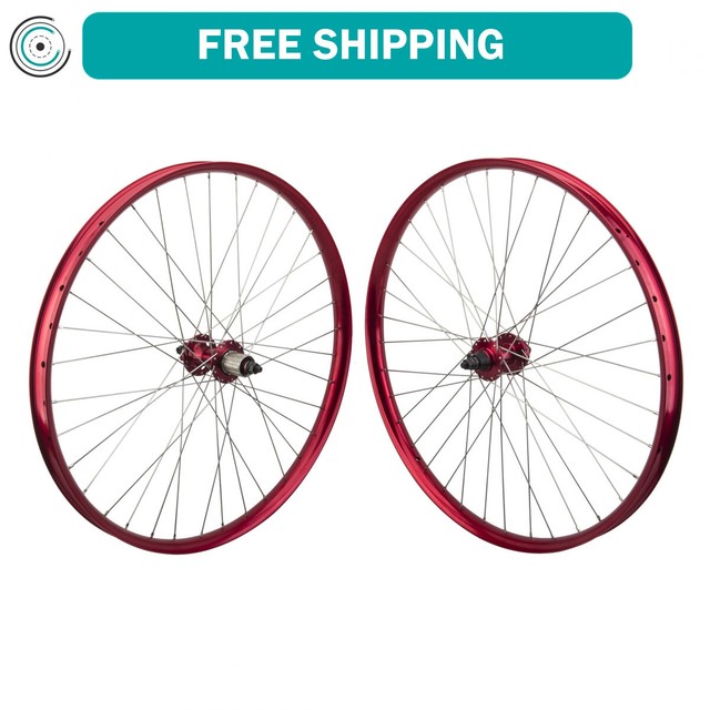 Wheel Set 27.5 SE Bikes OM DURO Red 36 