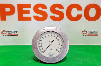 #ad #ad 🟠WIKA 6quot; ALUM PRESSURE GAUGE 15 TO 3000 PSI PESSCO IS OFFERING 1 G120724 1 4 🗽 $749.95