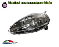 Fanale Proiettore Links Elektrisch Grau Dunkel Fiat Grande Punto 07/2008-> 51