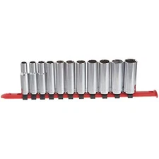 CRAFTSMAN Socket Set, Metric, 3/8-Inch Drive, 6-Point, 11-Piece (CMMT12045)