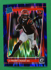 2021 Panini Donruss Optic Jamarr Chase Purple Shock Rated Rookie #207 RC Bengals